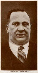 Johnny Sharpe, gerente de boxeo británico, 1938