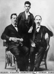 José Martí, Fermín Valdés Domínguez y Gómez Toro, Key West, Florida, EE.UU.
