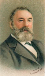 Joseph Joachim, 1831-1907 violinista, director, compositor y profesor húngaro, 1911