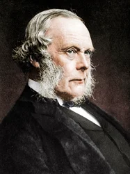 Joseph Lister, cirujano inglés y pionero de la cirugía antiséptica, c. 1890