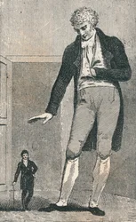 Jozef Boruwlaski 1739-1837 y Patrick Cotter OBrien 1760-1806, c1780