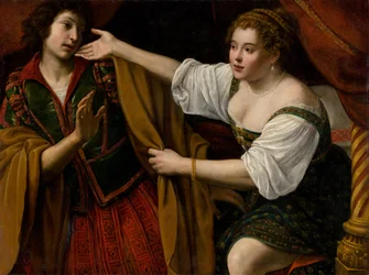 José y la esposa de Potifar