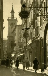 Judengasse, Salzburgo, Austria, c1935