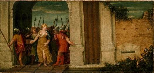 Judith dejando Betulia, siglo XVI