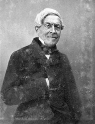 Jules Michelet, historiador francés, c1860-1874