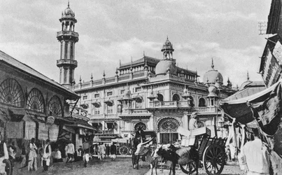 Juma Masjid, Bombay, India, siglo XX