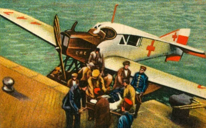 Avión médico Junkers F 13w, c1919, 1932