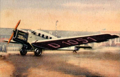 Avión de pasajeros Diesel Junkers G 24, 1920s, 1932
