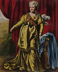 Emperatriz Catalina II de Rusia 1729-1796 - Pintura de Lewitzky