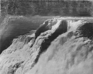 Cataratas Kakabeka, Lago Superior, Canadá, c. 1900