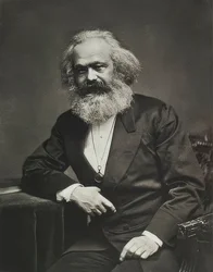 Karl Marx. Alrededor de 1880