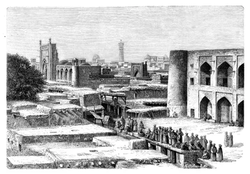 Jiva, Uzbekistán, 1895