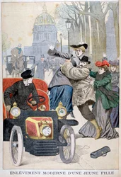 Secuestro de una joven en París, 1902