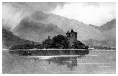 Castillo de Kilchurn, 1895