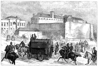 Prisión de Kilmainham, Dublín, siglo XIX