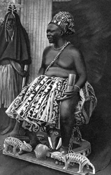 Rey Basu Fondong de Camerún, África, 1922