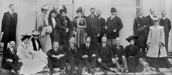 Rey Eduardo VII en una visita real a Irlanda, 1902-1905