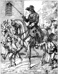 Rey Federico II de Prusia 1712-1786, siglo XIX