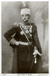 Rey Pedro I de Serbia, c1903-c1918