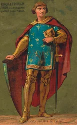 Rey Felipe VI 1293-1350, Rey de Francia