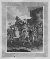 Maldición del Rey Guillermo sobre su Hijo, 1838