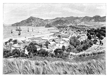Kingston, Isla de San Vicente, c. 1890