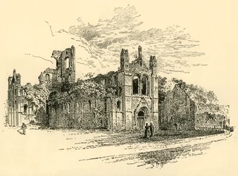 Abadía de Kirkstall, 1898