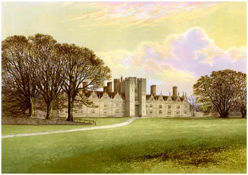 Knole, cerca de Sevenoaks, Kent, hogar de Lord Sackville, c1880
