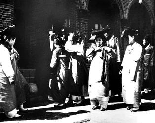 Chicas coreanas, 1900
