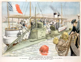 Submarino de la marina francesa Korrigan, 1906