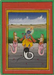 Krishna Kaliyamardaka, principios del siglo XX