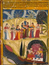 Krishna y Gopis