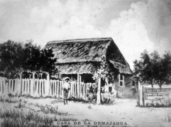 La Demajuada, antiguo ingenio azucarero, 1868, años 1920