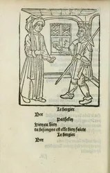 La Farce de maître Pathelin, c. 1490