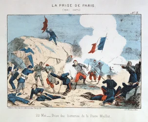 La toma de París, 22 de mayo de 1871