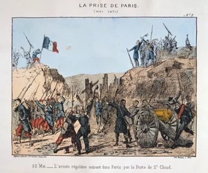 La Toma de París, 22 de mayo de 1871