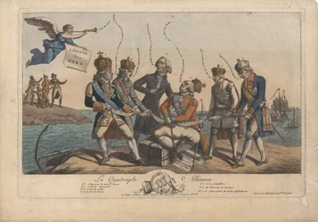La Cuádruple Alianza, 1800