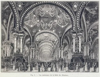 La Salle des Illusions, París, septiembre de 1900