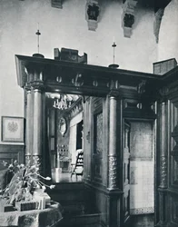 Estudio de Lady Alma-Tadema, finales del siglo XIX