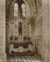 Capilla de la Virgen, Abadía de Buckfast, finales del siglo XIX-principios del siglo XX