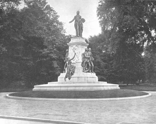 Estatua de Lafayette, Washington DC, EE.UU.