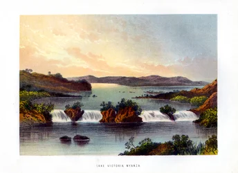Lago Victoria Nyanza, c1840-1900