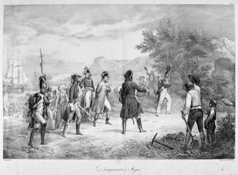 Desembarco en Fréjus, marzo de 1815