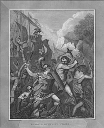 Desembarco de Julio César, 1838