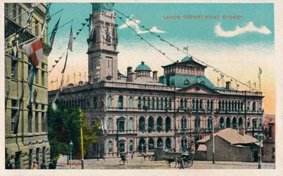 Departamento de Tierras de Sídney, c1910