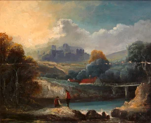 Paisaje, finales del siglo XVIII
