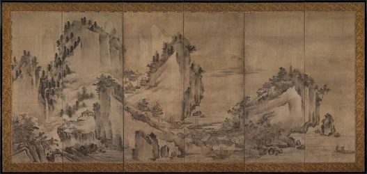 Paisaje, segunda mitad del siglo XVI