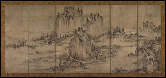 Paisaje, segunda mitad del siglo XVI