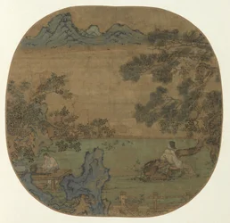Paisaje con figuras