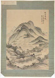 Paisaje con Ríos y Montañas, 1392-1910